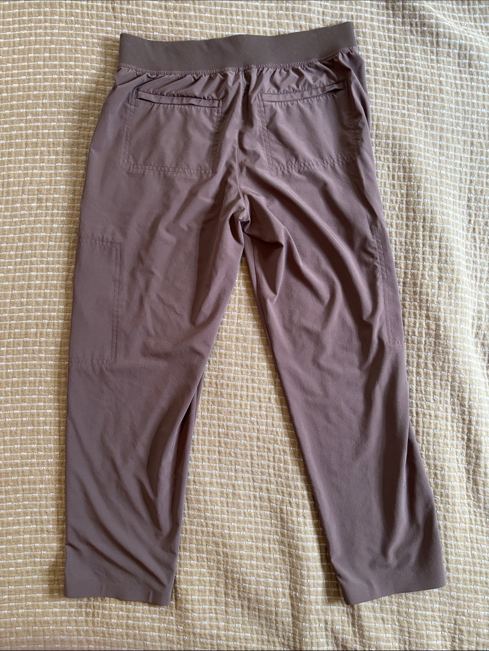 Athleta Brooklyn Mid Rise Ankle Utility Pant Mauve 6P - Picture 10 of 11